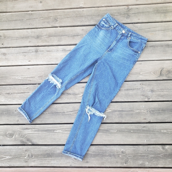 ASOS | High Rise Farleigh Mom Jeans - Picture 1 of 4